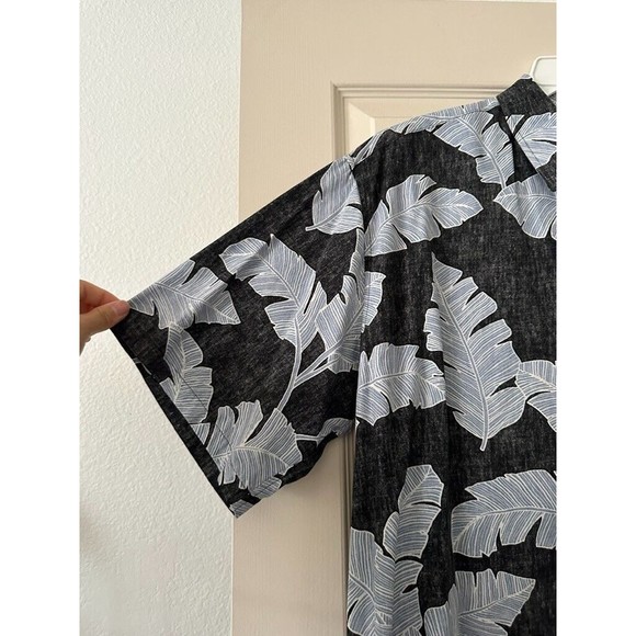 Cooke Street Honolulu Hawaiian Button Up Short Sleeve Shirt Cotton Pocket Men XL - Picture 5 of 10